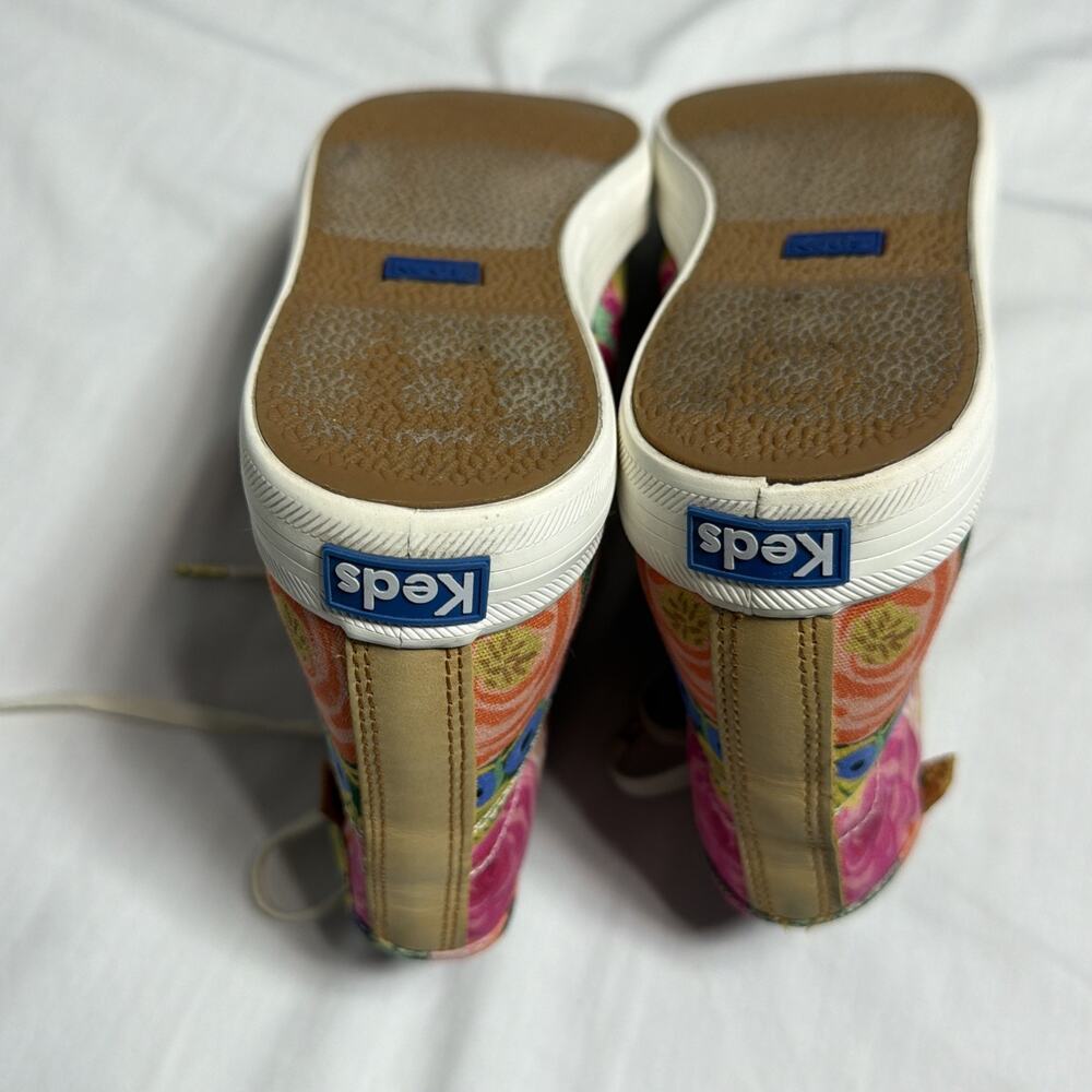 Keds x Rifle Paper Co. Juliet Floral High Top Sneakers - Size 8M - Picture 7 of 11
